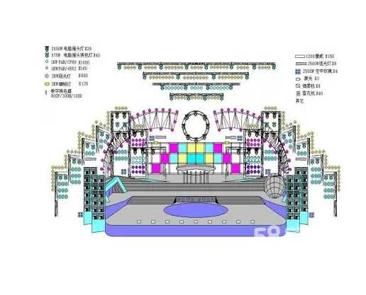 南充灯光舞美搭建深夜AV免费观看制作施工安装